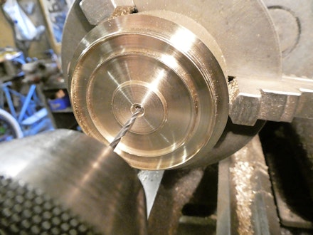Step 5 - drill straight Step 5 - drill straight