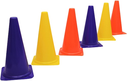 9" Multi Sport Marker Training Traffic Cones