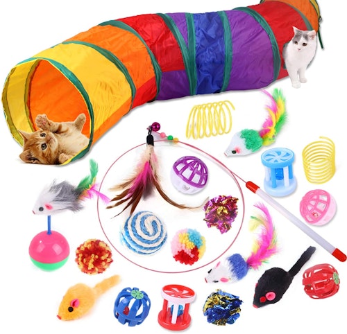 WeFine 20 Pcs Cat Toys