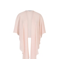 Pink chiffon shawl