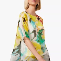Phase Eight Melita Floral Print Silk Blouse