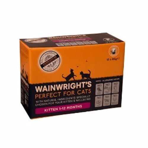 Wainwright's Complete Wet Kitten Food Chicken with Veg