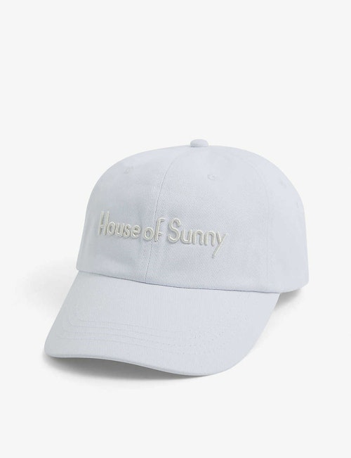 House of Sunny, Logo Embroidered Canvas Cap, £30