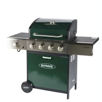 Outback Meteor 4-Burner Hybrid Gas & Charcoal BBQ
