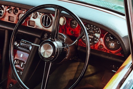 The interior of a car The interior of a car
