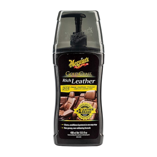 Meguiar's Gold Class Rich Leather 3in1 Leather Cleaner Leather Conditioner Leather Protectant