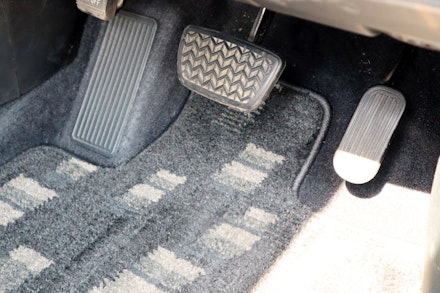 The carpet of a car The carpet of a car