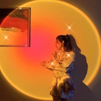 Rainbow Sunset Projector