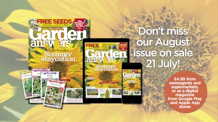 Don't miss Garden Answers August issue on sale 21 July