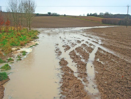 Run-off from agricultural land is a major issue Run-off from agricultural land is a major issue