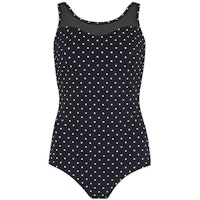 Monaco Mesh Neck Swimsuit