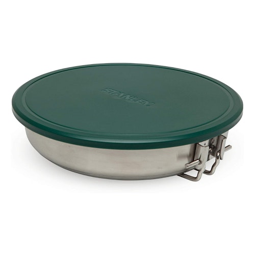 STANLEY Adventure All-in-One Fry Pan Stainless Steel Cookware-9 Piece Camp Cook Set, 32OZ