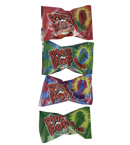 Ring Pop Assorted Single Ring