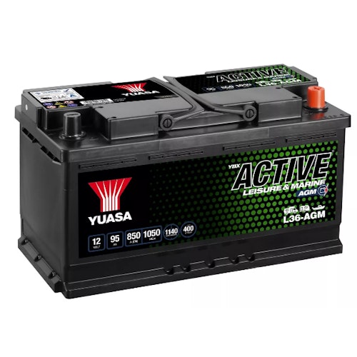 Yuasa L36-AGM 95Ah Active Leisure Battery