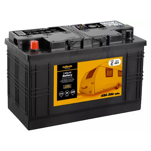 Halfords HLB681 115Ah Leisure Battery