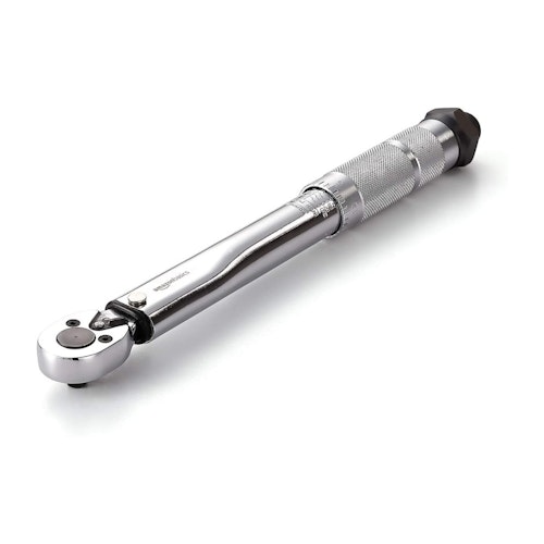 Amazon Basics 1/4-Inch Drive Click Torque Wrench - 3.95-22.5 Nm