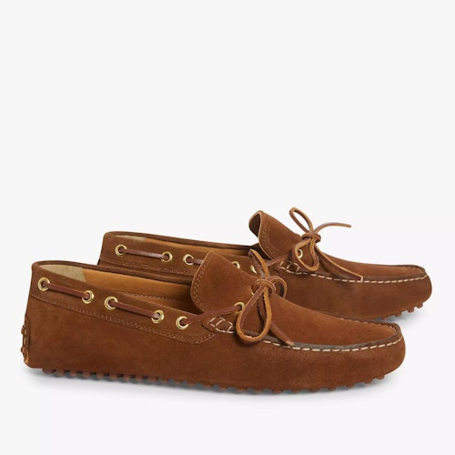 John Lewis & Partners Suede Driving Shoes