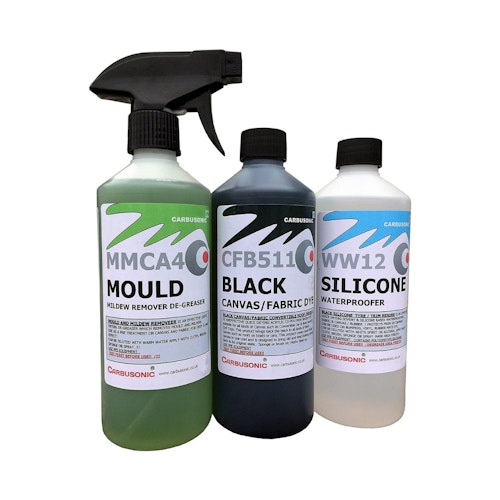 Carbusonic Convertible roof cleaner kit