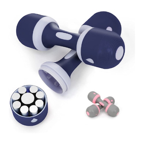 Jolitac Set of 2 Adjustable Dumbbells Set for Women
