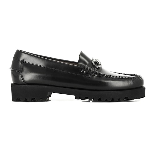GH Bass & Co, Weejuns 90s Lianna Black Leather, £130