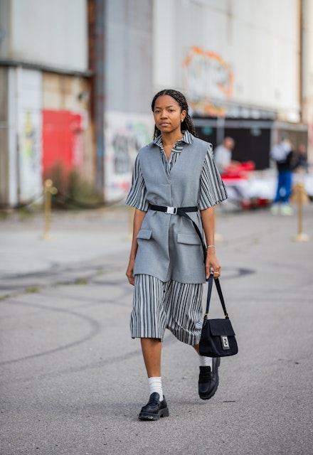 chunky loafers street style chunky loafers street style
