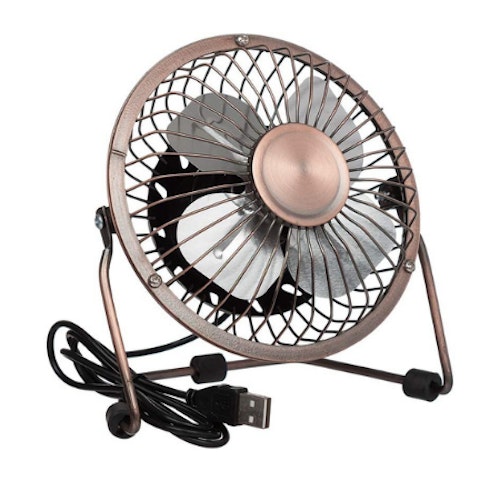 Invero Mini USB 4-Inch Tilting Desktop Cooling Fan