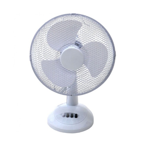 Oypla Electrical 12" 3 Speed Oscillating Electric Desk Home Office Fan