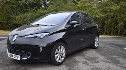 Renault Zoe before cleaning Renault Zoe before cleaning