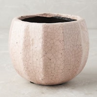 Ridged Terracotta Pot