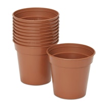 Lei Terracotta Plastic Round Grow pots