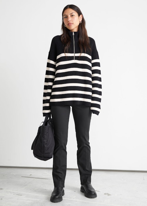 & Other Stories, Slim Zip-Cuff Trousers, £65