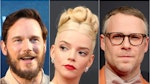 Chris Pratt, Anya Taylor-Joy, Seth Rogen