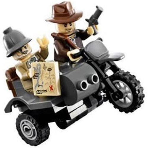 Lego Indiana Jones motorbike chase 7620