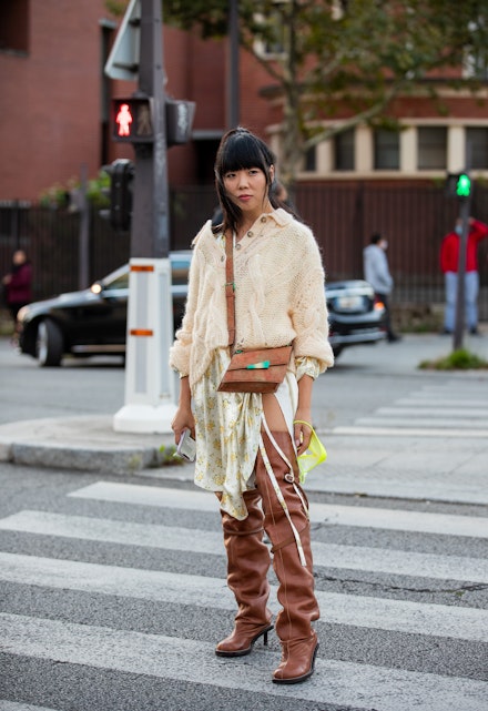 Susie Lau at Paris Fashion Week Susie Lau at Paris Fashion Week