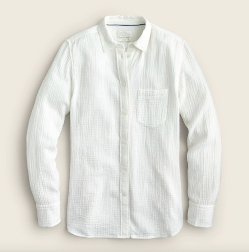 J.Crew, Classic-Fit Cozy Gauze Shirt, £100