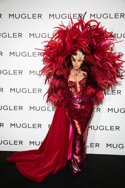 Cardi B wearing Thierry Mugler Cardi B wearing Thierry Mugler