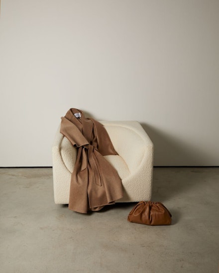 Max Mara coat and Bottega Veneta bag Max Mara coat and Bottega Veneta bag