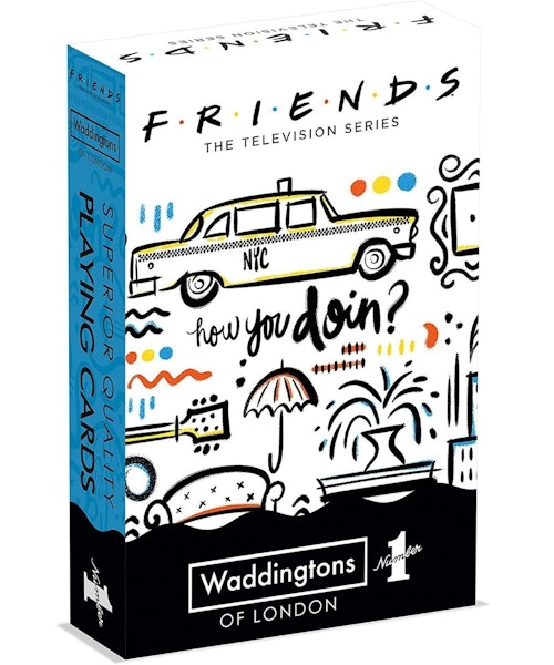 Friends Waddingtons Number 1 Playing Cards