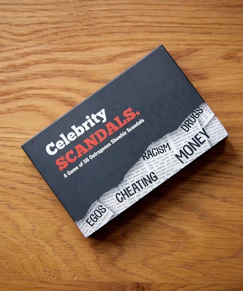 Celebrity Scandal Card Game