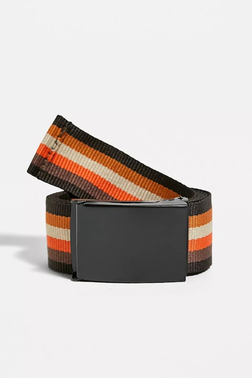 UO Striped Flip Top Webbing Belt Sex Education Season 3