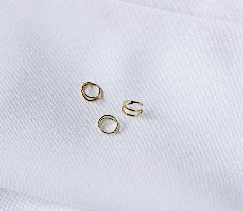 TinyBox Jewelry, Double Nose Ring For Single Piercing, £15.29