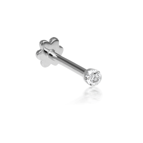 Maria Tash, 1.5mm Invisible Set Diamond Threaded Stud, £155.50