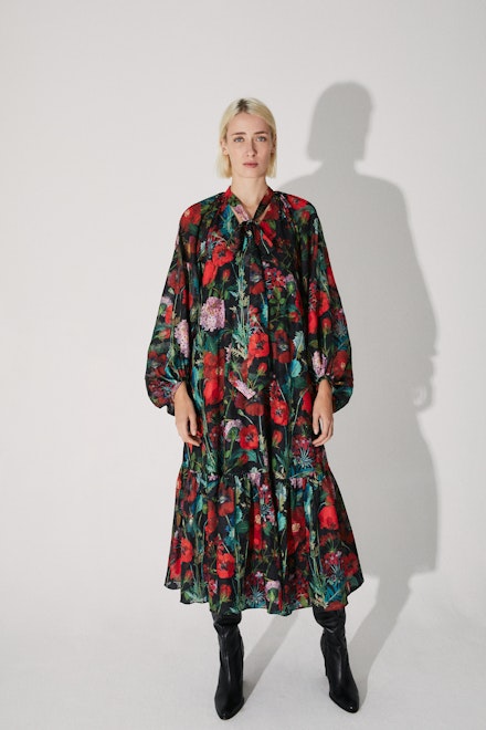 british museum warehouse floral midi dress british museum warehouse floral midi dress