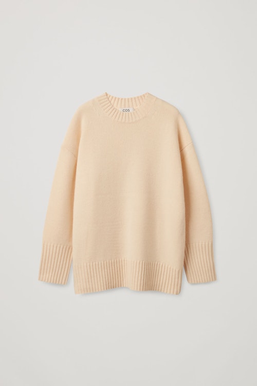 COS, Oversized Cashmere Jumper, £180