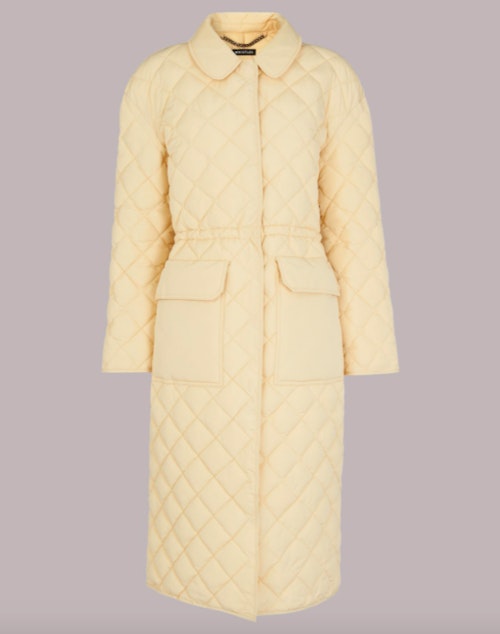 Whistles, Clelia Quilted Coat, £179