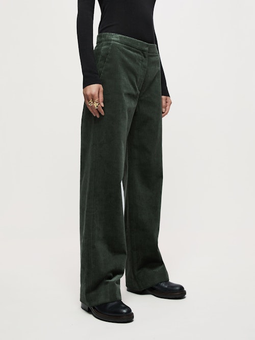 Wide-Leg Corduroy Trousers, £110