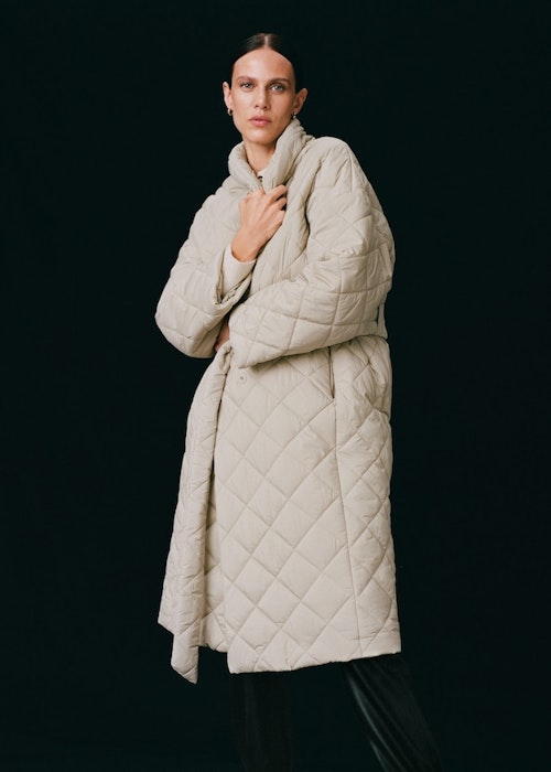 Mango, Belt Quilted Coat, £89.99