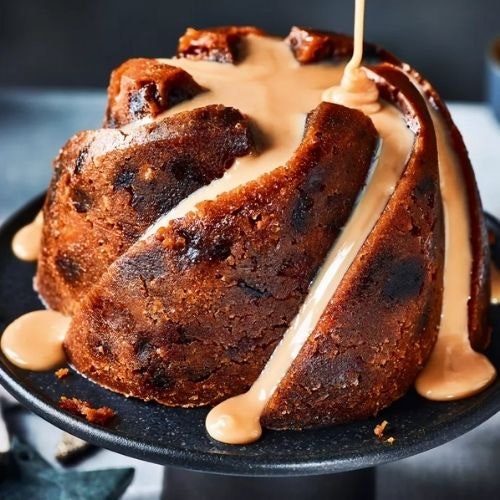 Collection Golden Blond Chocolate Star Christmas Pudding