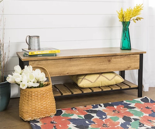 Bennett Open-Top Storage Bench