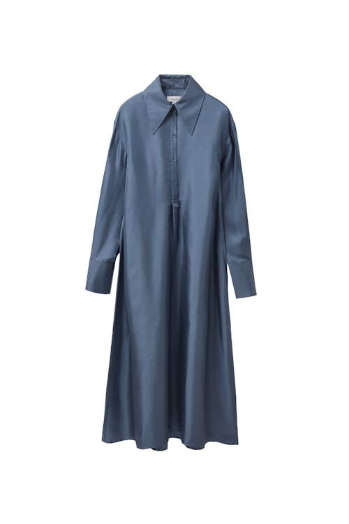 COS, Midi Silk Shirt Dress, £135